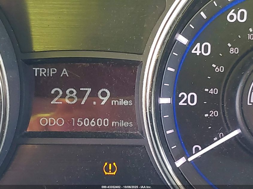 2013 Hyundai Sonata Gls VIN: 5NPEB4AC1DH550347 Lot: 43352482