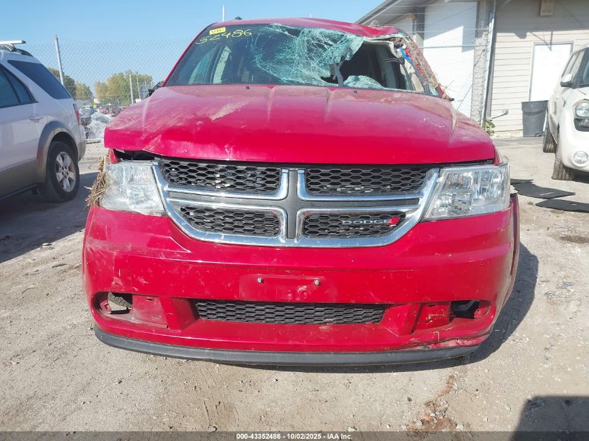 2017 Dodge Journey Se VIN: 3C4PDCABXHT603721 Lot: 43352486