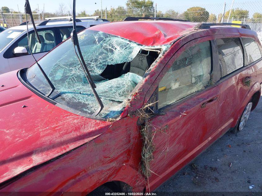 2017 Dodge Journey Se VIN: 3C4PDCABXHT603721 Lot: 43352486