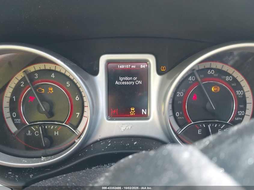 2017 Dodge Journey Se VIN: 3C4PDCABXHT603721 Lot: 43352486