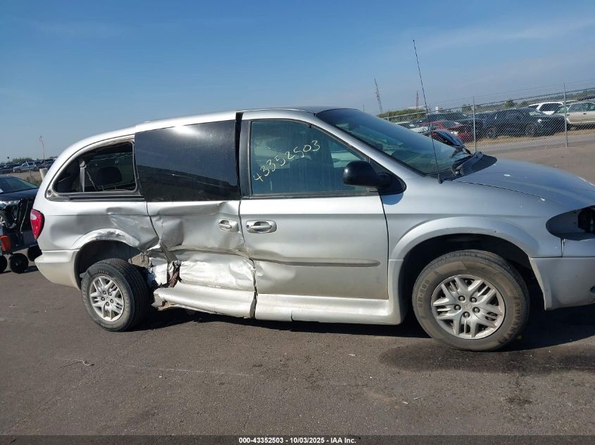 2001 Dodge Grand Caravan Sport VIN: 2B4GP44331R419907 Lot: 43352503