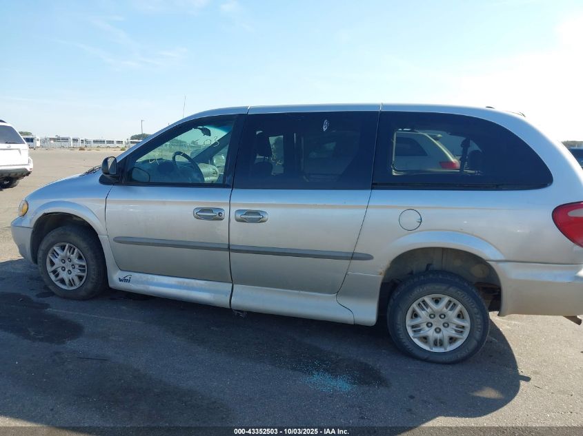 2001 Dodge Grand Caravan Sport VIN: 2B4GP44331R419907 Lot: 43352503