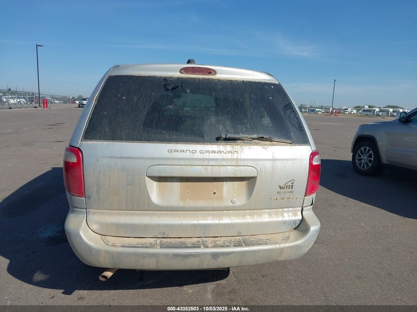 2001 Dodge Grand Caravan Sport VIN: 2B4GP44331R419907 Lot: 43352503