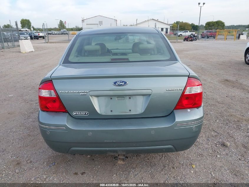 2005 Ford Five Hundred Limited VIN: 1FAFP28125G193013 Lot: 43352528