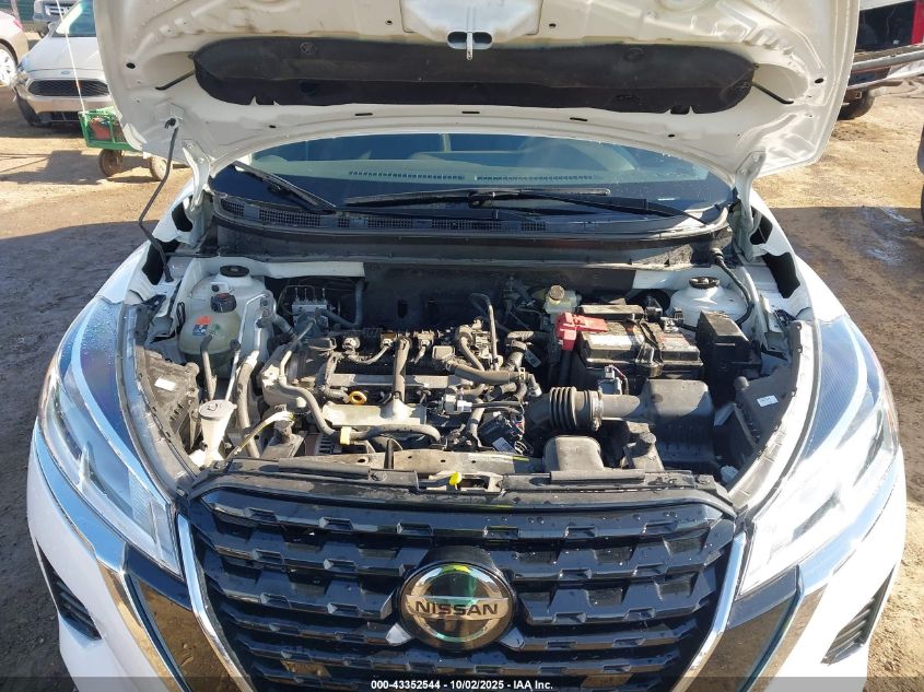 2021 Nissan Kicks Sv Xtronic Cvt VIN: 3N1CP5CV4ML498616 Lot: 43352544