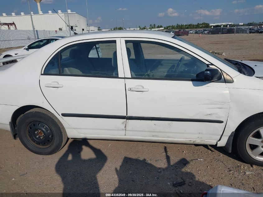 2003 Toyota Corolla Ce VIN: JTDBR32E630022176 Lot: 43352549