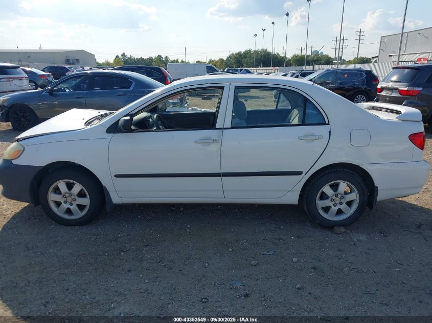 2003 Toyota Corolla Ce VIN: JTDBR32E630022176 Lot: 43352549