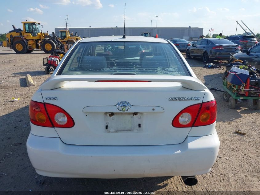2003 Toyota Corolla Ce VIN: JTDBR32E630022176 Lot: 43352549