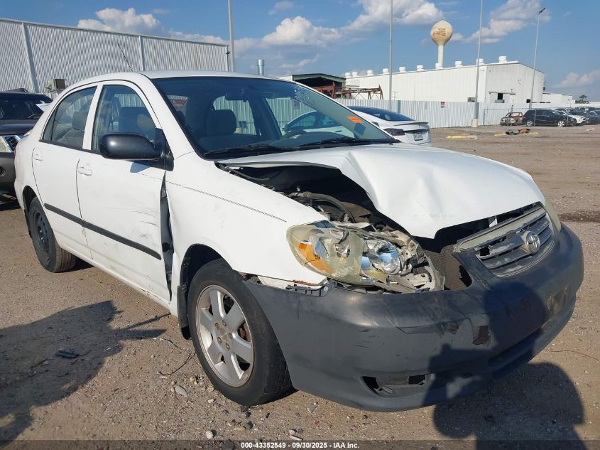 2003 Toyota Corolla Ce VIN: JTDBR32E630022176 Lot: 43352549