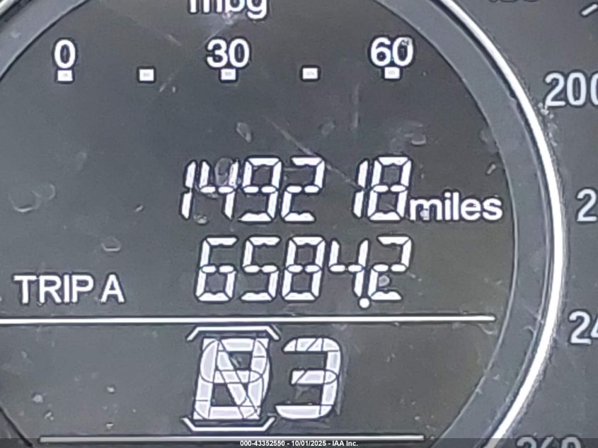 2017 Honda Accord Ex VIN: 1HGCR2F75HA090966 Lot: 43352550