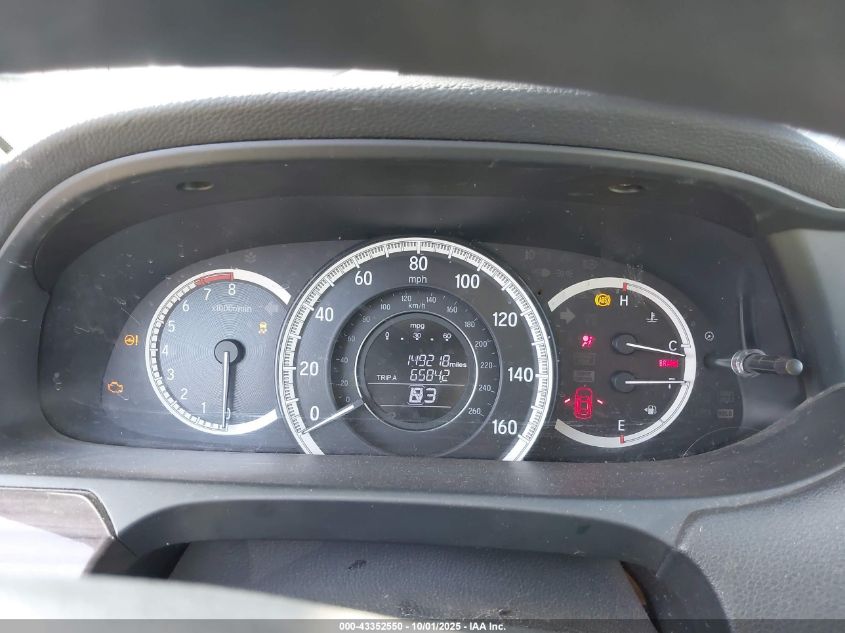 2017 Honda Accord Ex VIN: 1HGCR2F75HA090966 Lot: 43352550