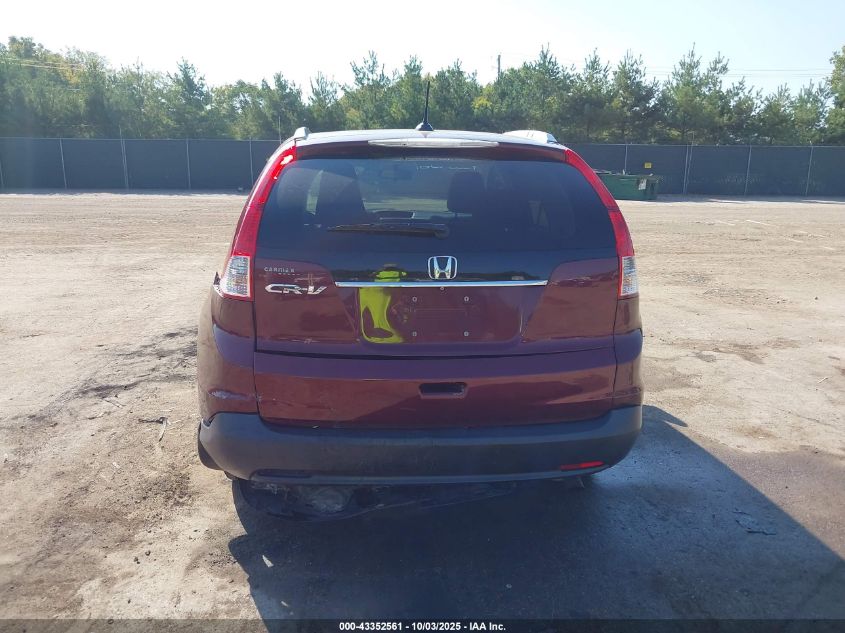 2013 Honda Cr-V Ex-L VIN: 5J6RM3H75DL041480 Lot: 43352561