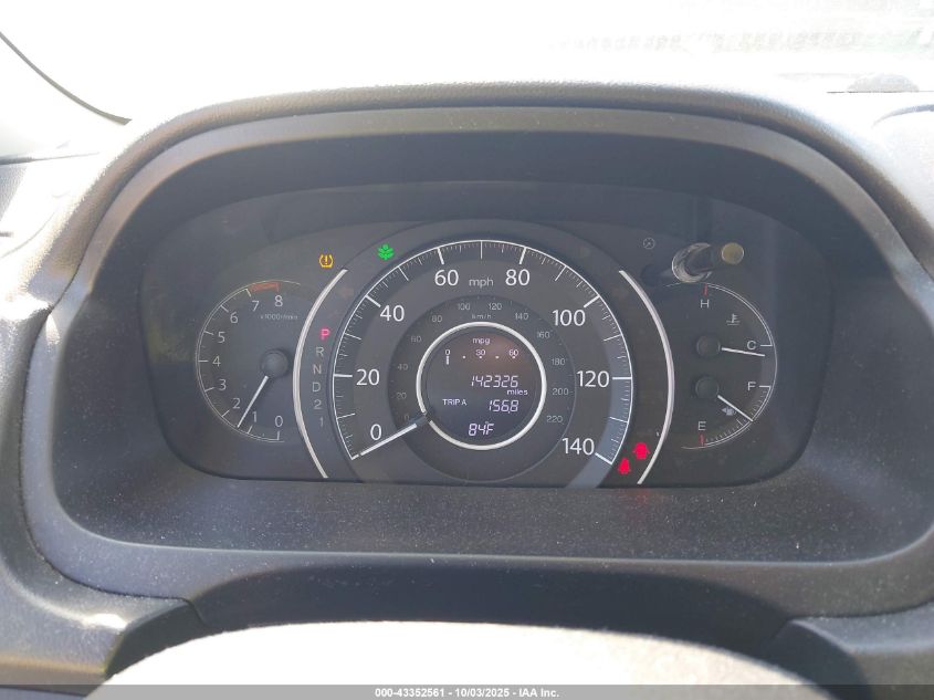 2013 Honda Cr-V Ex-L VIN: 5J6RM3H75DL041480 Lot: 43352561