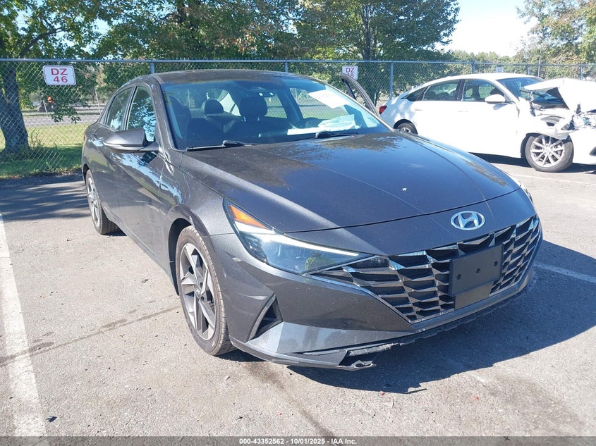 2022 HYUNDAI ELANTRA LIMITED - 5NPLP4AG8NH073512