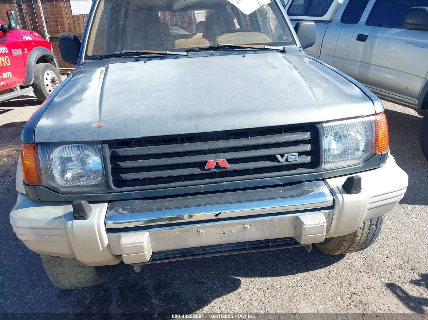 1993 Mitsubishi Montero Sr VIN: JA4MR51H8PJ003896 Lot: 43352581