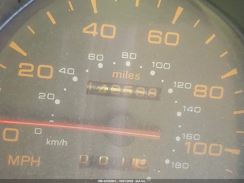 1993 Mitsubishi Montero Sr VIN: JA4MR51H8PJ003896 Lot: 43352581