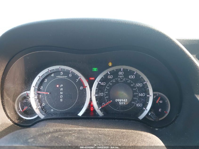 2013 Acura Tsx 2.4 VIN: JH4CU2F42DC011351 Lot: 43352587