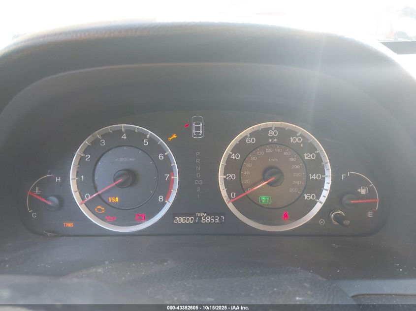 2011 Honda Accord 3.5 Ex-L VIN: 1HGCP3F87BA029436 Lot: 43352605