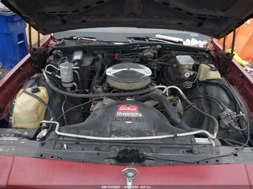 1983 Pontiac Parisienne Brougham VIN: 2G7AT69H4D1723141 Lot: 43352607