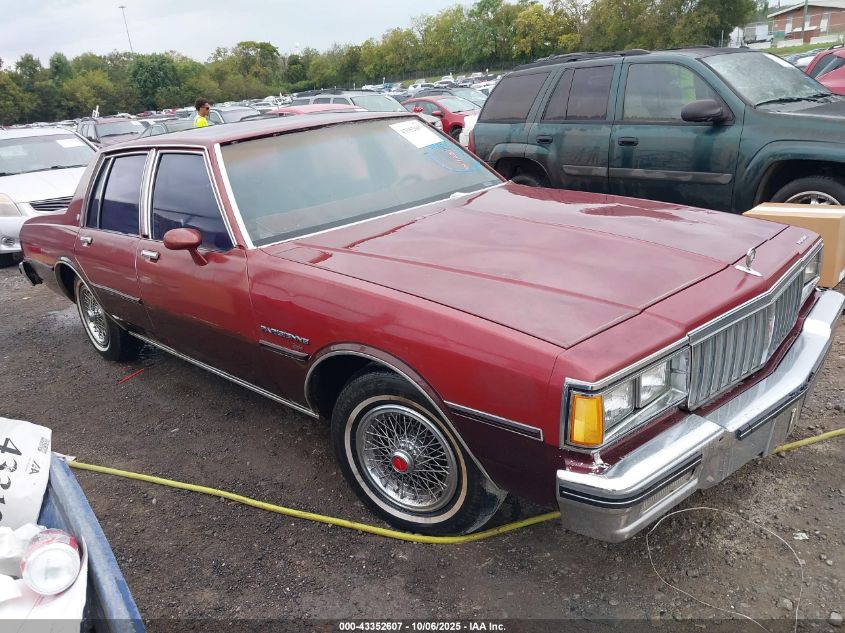 1983 Pontiac Parisienne Brougham VIN: 2G7AT69H4D1723141 Lot: 43352607