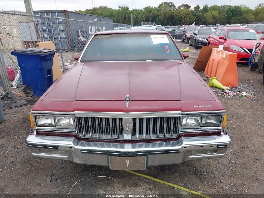 1983 Pontiac Parisienne Brougham VIN: 2G7AT69H4D1723141 Lot: 43352607