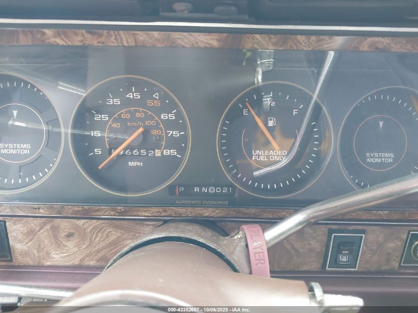 1983 Pontiac Parisienne Brougham VIN: 2G7AT69H4D1723141 Lot: 43352607