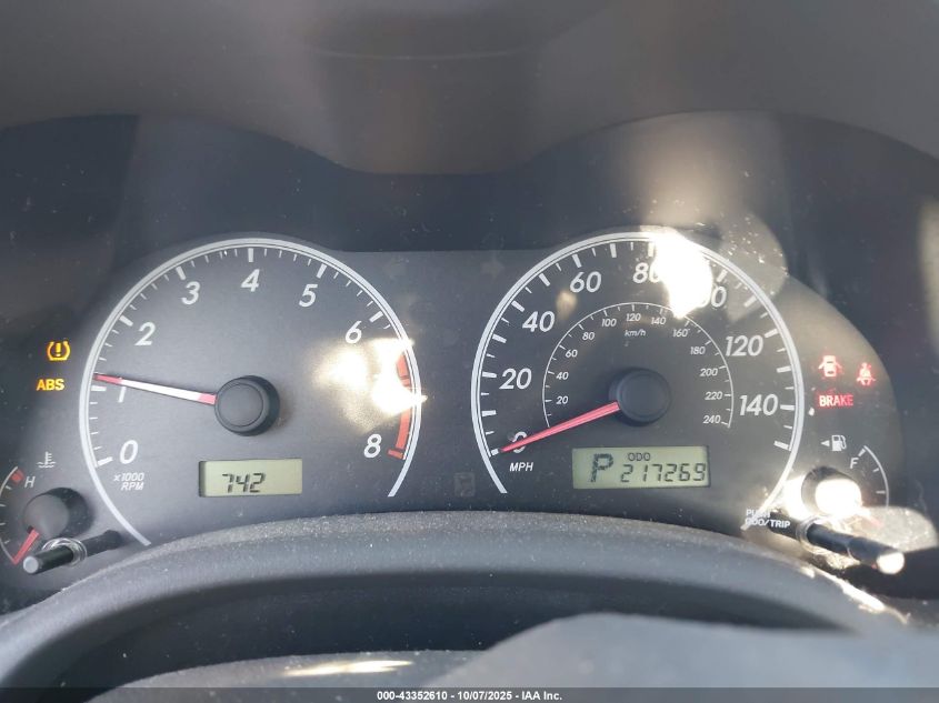 2009 Toyota Corolla Le VIN: 2T1BU40E39C170520 Lot: 43352610