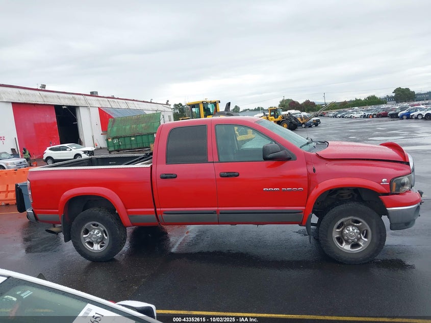 2003 Dodge Ram 2500 Slt/Laramie/St VIN: 3D7KU28C73G820444 Lot: 43352615