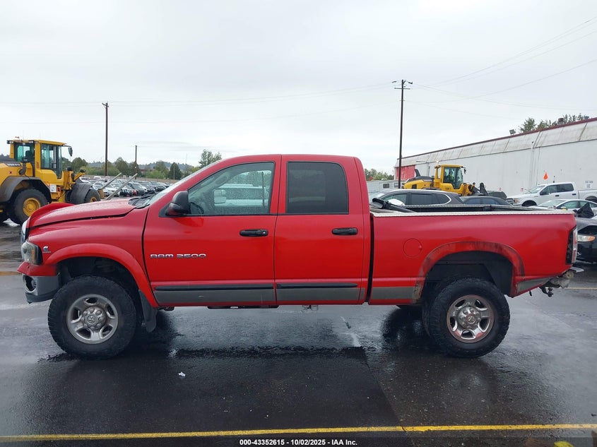 2003 Dodge Ram 2500 Slt/Laramie/St VIN: 3D7KU28C73G820444 Lot: 43352615