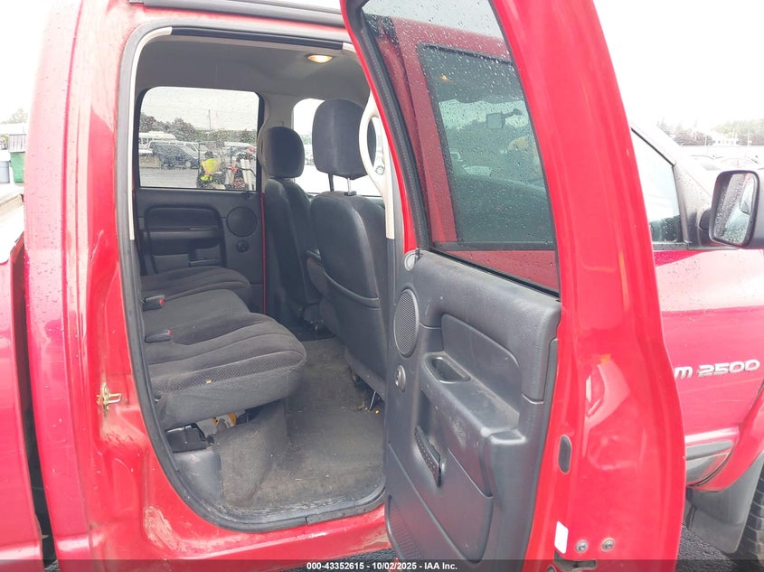 2003 Dodge Ram 2500 Slt/Laramie/St VIN: 3D7KU28C73G820444 Lot: 43352615