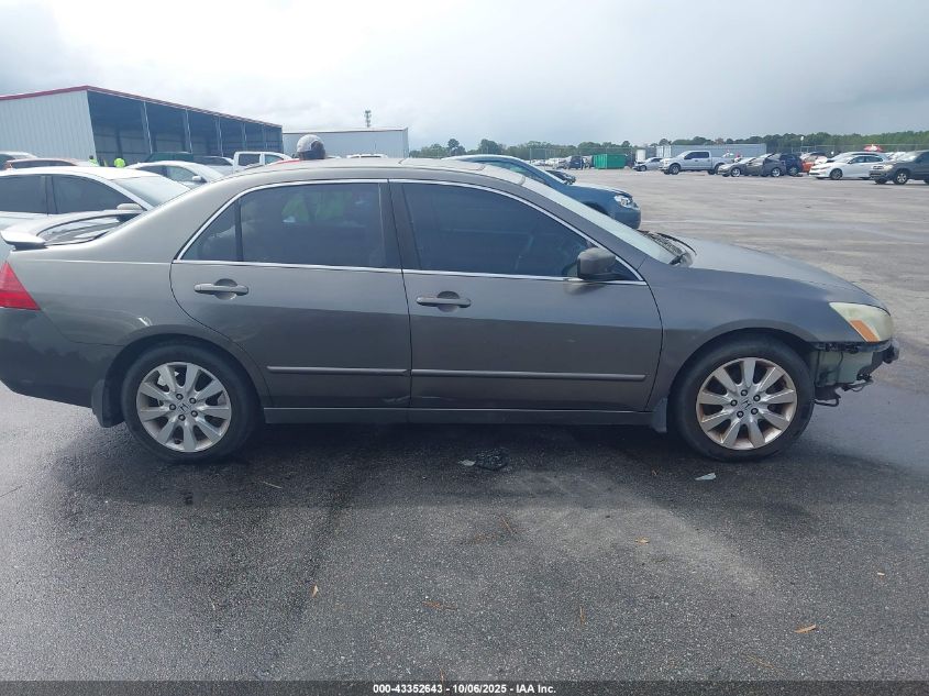 2007 Honda Accord 3.0 Ex VIN: 1HGCM66827A060675 Lot: 43352643