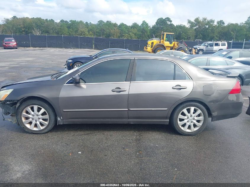 2007 Honda Accord 3.0 Ex VIN: 1HGCM66827A060675 Lot: 43352643