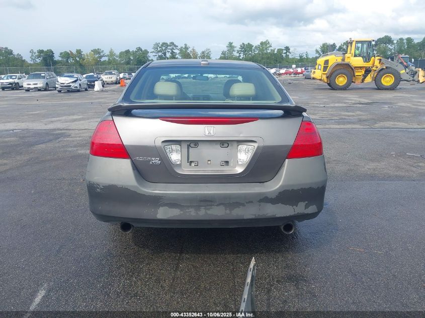 2007 Honda Accord 3.0 Ex VIN: 1HGCM66827A060675 Lot: 43352643