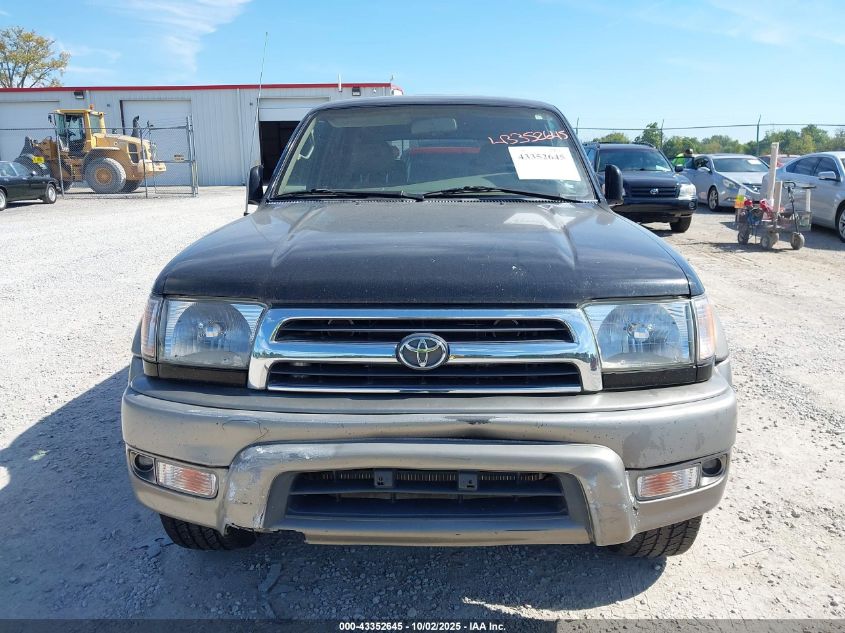 1999 Toyota 4Runner Limited V6 VIN: JT3HN87R7X9026659 Lot: 43352645