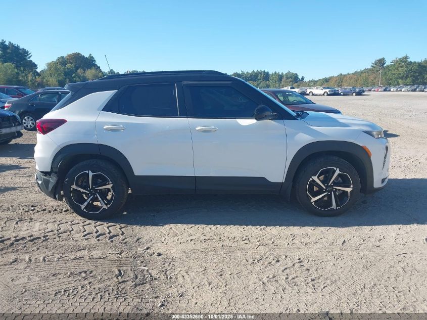 2022 Chevrolet Trailblazer Awd Rs VIN: KL79MUSLXNB037074 Lot: 43352650