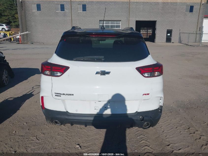 2022 Chevrolet Trailblazer Awd Rs VIN: KL79MUSLXNB037074 Lot: 43352650