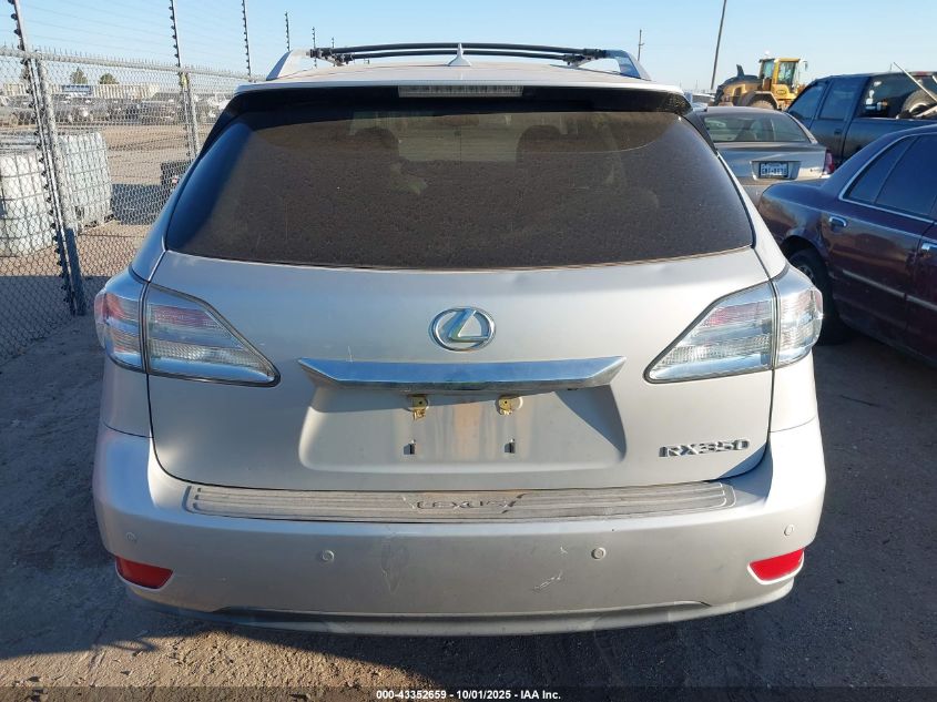 2011 Lexus Rx 350 VIN: 2T2ZK1BA8BC063462 Lot: 43352659