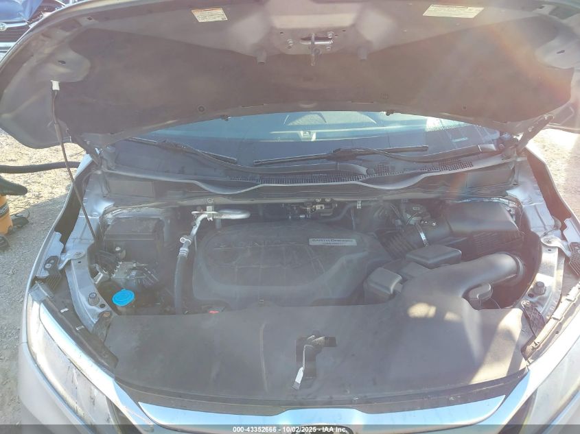 2018 Honda Odyssey Ex-L VIN: 5FNRL6H71JB083993 Lot: 43352666