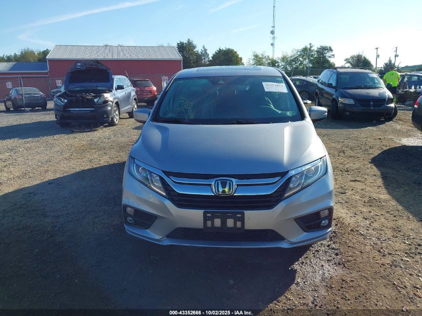 2018 Honda Odyssey Ex-L VIN: 5FNRL6H71JB083993 Lot: 43352666