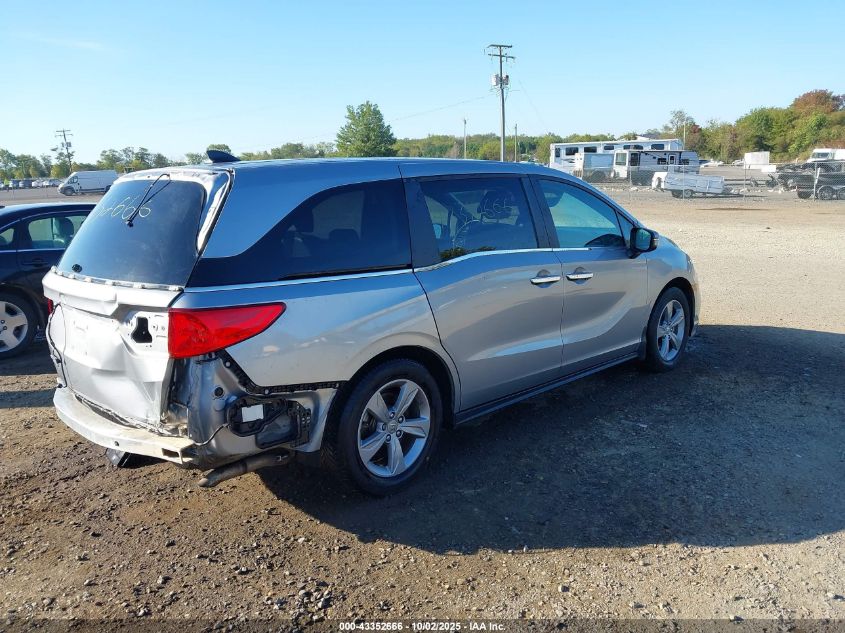 2018 Honda Odyssey Ex-L VIN: 5FNRL6H71JB083993 Lot: 43352666