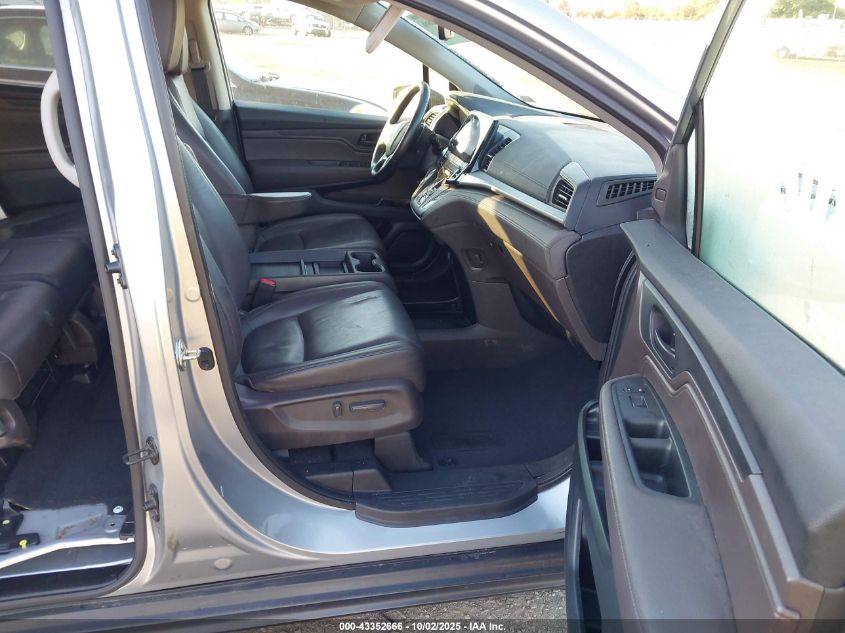 2018 Honda Odyssey Ex-L VIN: 5FNRL6H71JB083993 Lot: 43352666