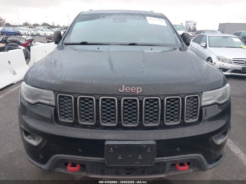 2017 Jeep Grand Cherokee Trailhawk 4X4 VIN: 1C4RJFLG9HC631016 Lot: 43352680