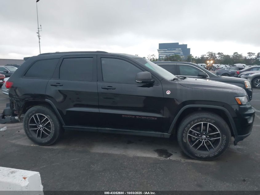 2017 Jeep Grand Cherokee Trailhawk 4X4 VIN: 1C4RJFLG9HC631016 Lot: 43352680