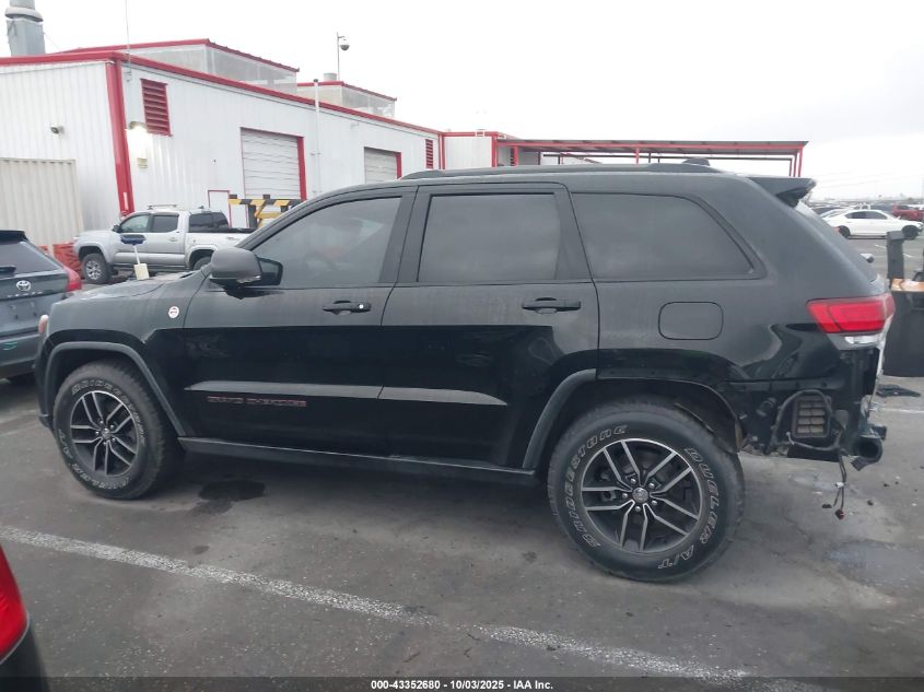 2017 Jeep Grand Cherokee Trailhawk 4X4 VIN: 1C4RJFLG9HC631016 Lot: 43352680