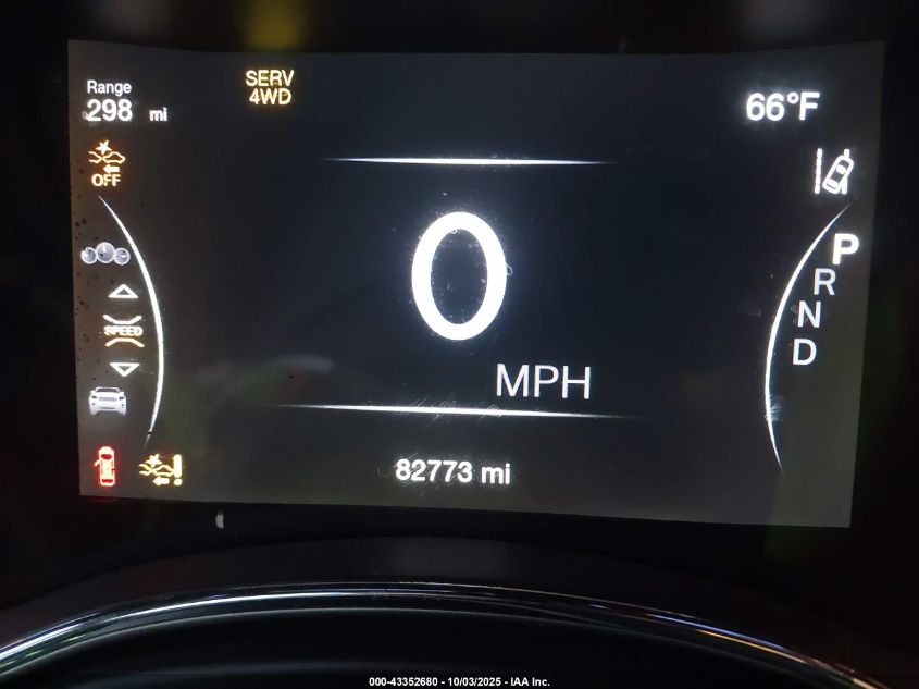 2017 Jeep Grand Cherokee Trailhawk 4X4 VIN: 1C4RJFLG9HC631016 Lot: 43352680