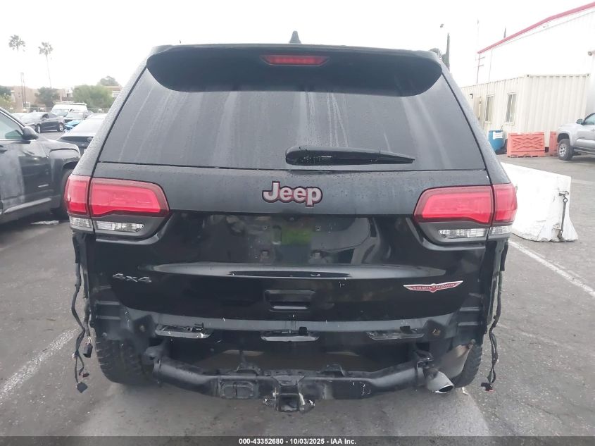 2017 Jeep Grand Cherokee Trailhawk 4X4 VIN: 1C4RJFLG9HC631016 Lot: 43352680