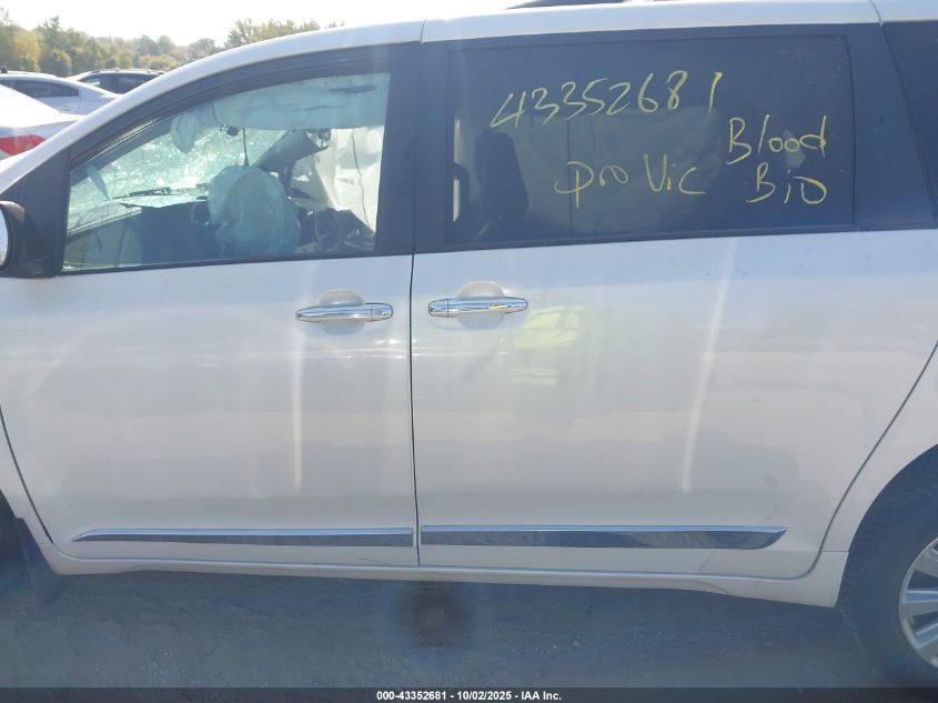 2017 Toyota Sienna Limited Premium 7 Passenger VIN: 5TDDZ3DC1HS152732 Lot: 43352681