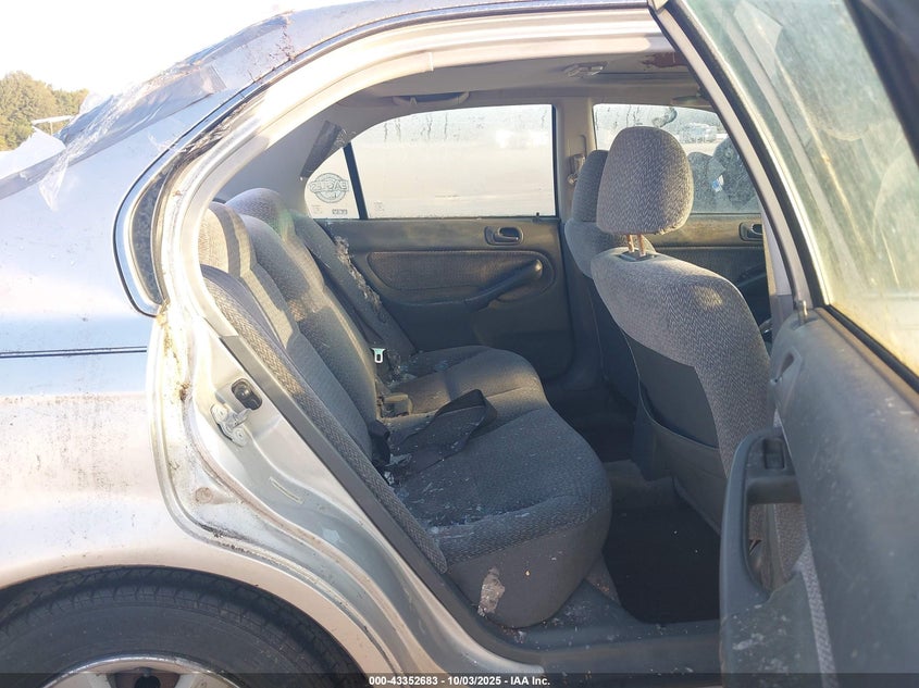 1999 Honda Civic Ex VIN: 1HGEJ8645XL016796 Lot: 43352683