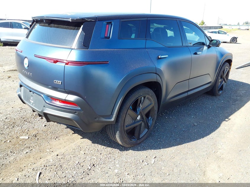 Vin: vcf1zbu20pg002432, lot: 43847417, fisker ocean one 20234