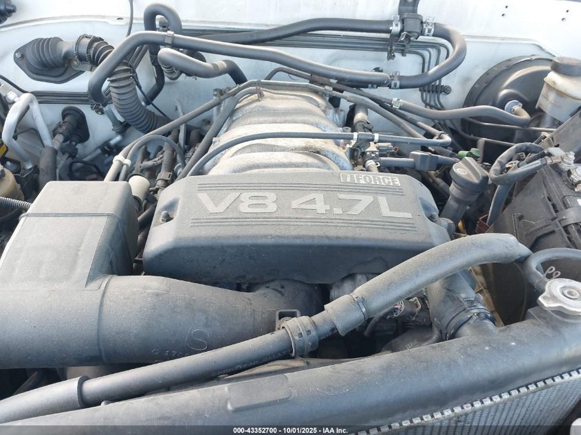 2002 Toyota Sequoia Limited V8 VIN: 5TDZT38A92S089242 Lot: 43352700